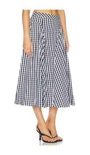 Robin Gingham Midi Skirt in ,. Size 0. Also in 10, 12, 4, 6, 8 - MILLY - Modalova