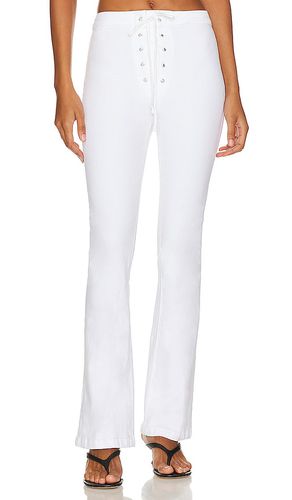 Jeans rectos de talle alto con cordones weekend en color blanco talla 24 en - White. Talla 24 (también en 25, 26, 27, 2 - MOTHER - Modalova