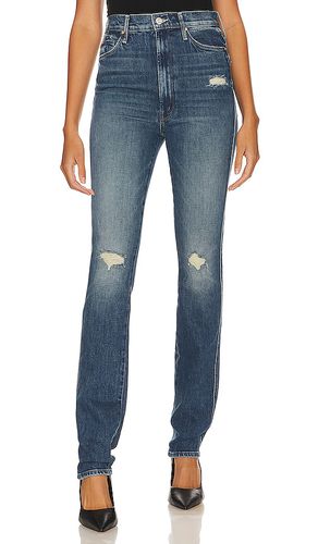 Jeans ajustados de talle alto dazzler en color azul talla 23 en - Blue. Talla 23 (también en 24, 25, 26, 30, 32) - MOTHER - Modalova
