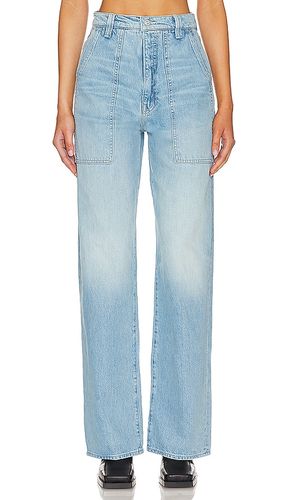 Pierna recta breaker skimp en color denim claro talla 24 en - Denim-Light. Talla 24 (también en 26, 27, 29, 30) - MOTHER - Modalova