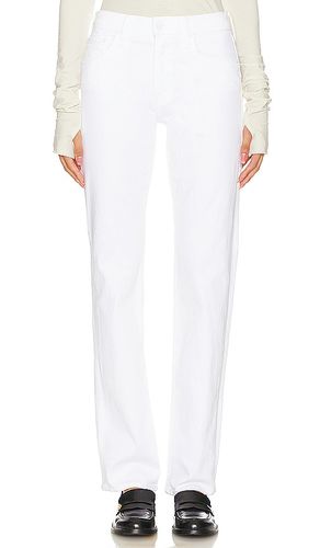 Pierna recta smarty pants skimp en color blanco talla 24 en - White. Talla 24 (también en 25, 26, 27, 28, 29, 30, 31) - MOTHER - Modalova