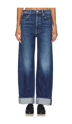 Pierna ancha spitfire nerdy cuff en color denim-dark talla 24 en - Denim-Dark. Talla 24 (también en 25, 26, 2 - MOTHER - Modalova