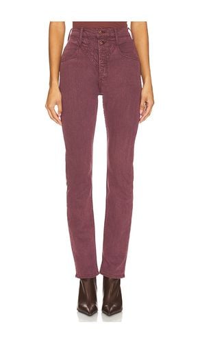 Skinny rocky rider skimp en color vino talla 23 en - Wine. Talla 23 (también en 29, 30, 33) - MOTHER - Modalova