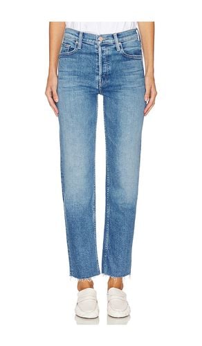 Pierna recta tomcat flood fray en color denim-medium talla 32 en - Denim-Medium. Talla 32 (también en 33, 34) - MOTHER - Modalova