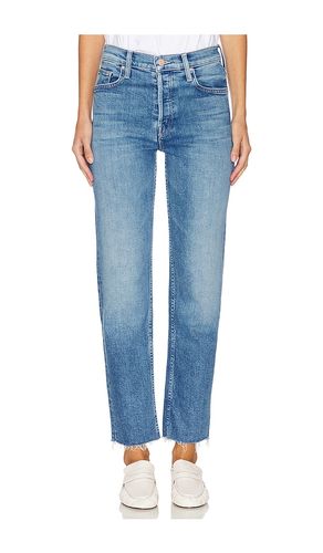 Pierna recta tomcat flood fray en color denim-medium talla 33 en - Denim-Medium. Talla 33 (también en 34) - MOTHER - Modalova