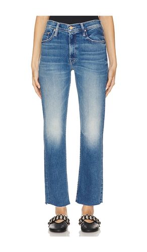 Pierna acampanada de talle medio rider en color denim-medium talla 31 en - Denim-Medium. Talla 31 (también en 32) - MOTHER - Modalova