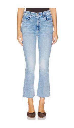 Pernera ancha hustler ankle fray en color denim claro talla 24 en - Denim-Light. Talla 24 (también en 28, 30, 33) - MOTHER - Modalova