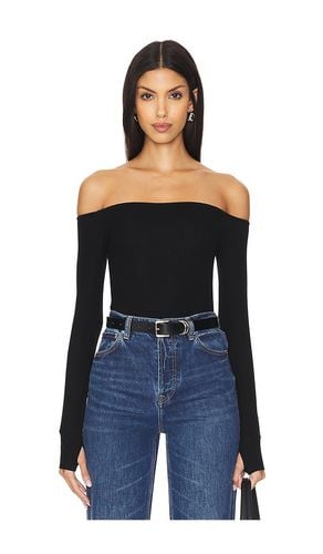 Lanny Off Shoulder Long Sleeve Top Double Layered Top in . Size M, S, XL - Michael Lauren - Modalova