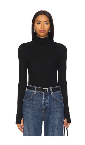 Arlen Long Sleeve Fitted Turtle Neck Top in . Taglia M, S, XS - Michael Lauren - Modalova