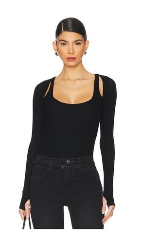 Stanfield long sleeve fitted scoop neck with cutouts en color talla L en - Black. Talla L (también en M, S - Michael Lauren - Modalova