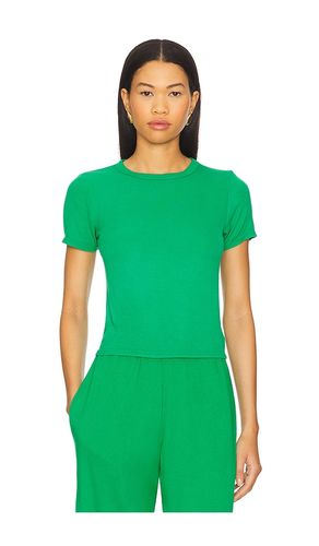 Rhea Short Sleeve Fitted Top in . Size L. Also in M, S, XS - Michael Lauren - Modalova