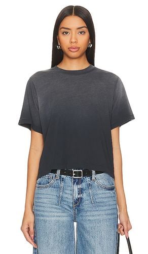 Hester Ombre Crop Boxy Tee in . Size XS, XXL/2X - Michael Lauren - Modalova