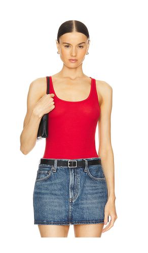 Camiseta tirantes elástica mason basic en color rojo talla L en - Red. Talla L (también en M, S, XL, XS) - Michael Lauren - Modalova