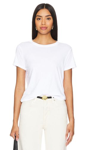 Camiseta cuello redondo darth perfect fitted en color talla L en - White. Talla L (también en M, S, XL, XS - Michael Lauren - Modalova