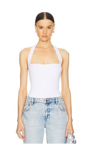 Top de tubo halter brauner en color talla M en - White. Talla M (también en L, S, XL) - Michael Lauren - Modalova