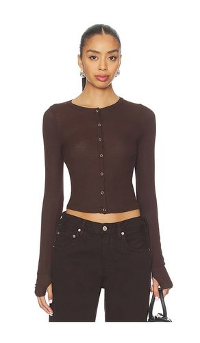 Vesca Snap Front Tee in . Size S. Also in XS, M, L - Michael Lauren - Modalova