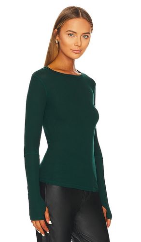 Everett Long Sleeve Thumbhole Tee in . Size L. Also in M, S, XS - Michael Lauren - Modalova