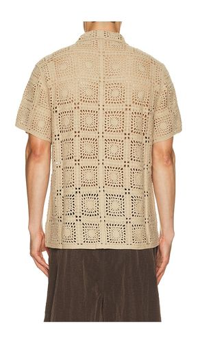 Callum Crochet Button Down Shirt in . Size L. Also in M, S, XL/1X - Marine Layer - Modalova