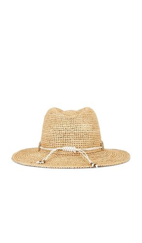 Amber Fedora Hat in - Nikki Beach - Modalova
