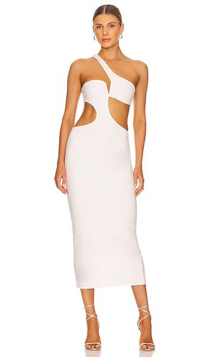 Vestido midi kara en color talla L en - White. Talla L (también en M, S) - NBD - Modalova