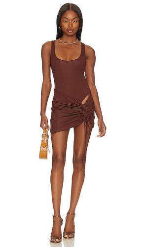 Vestido greer en color marrón talla L en - Brown. Talla L (también en XL) - NBD - Modalova