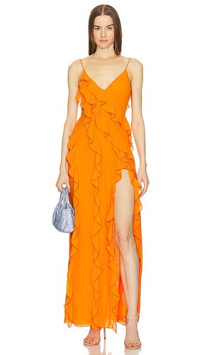 Vestido largo nehna en color naranja talla L en - Orange. Talla L (también en M, S, XS, XXS) - NBD - Modalova