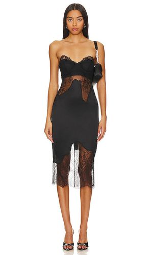 Vestido midi giselle en color talla M en - Black. Talla M (también en L) - NBD - Modalova