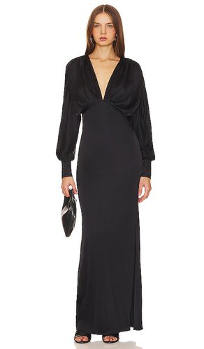 Vestido largo solange en color talla L en - Black. Talla L (también en S, XS, XXS) - NBD - Modalova