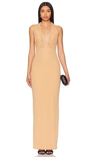 Maxivestido emaline en color bronce talla L en - Tan. Talla L (también en M, S, XS, XXS) - NBD - Modalova