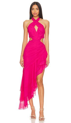 Vestido largo bobbie en color fucsia talla L en - Fuchsia. Talla L (también en M, S, XS, XXS) - NBD - Modalova