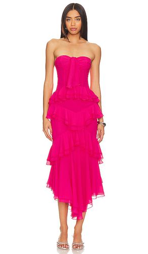 Vestido largo sarita en color fucsia talla L en - Fuchsia. Talla L (también en M, S, XL, XS, XXS) - NBD - Modalova