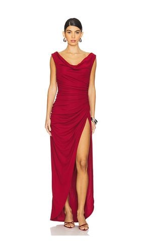 Maxivestido kora en color burgundy talla L en - Burgundy. Talla L (también en M, S, XS) - NBD - Modalova