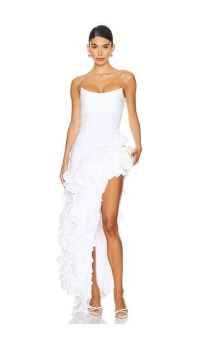 Vestido largo arabella en color talla M en - White. Talla M (también en L, S, XL, XS, XXS) - NBD - Modalova