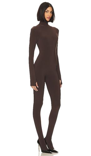 Slim Fit Turtle Catsuit With Footsie in . Size L. Also in M, S - Norma Kamali - Modalova