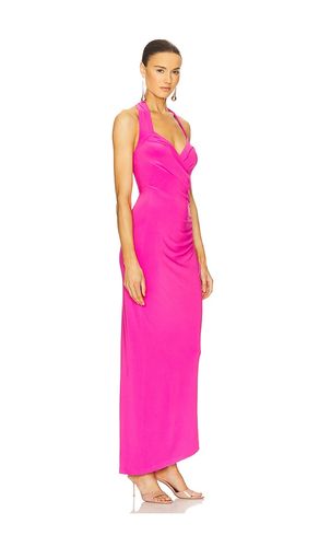 X REVOLVE Halter Sweetheart Side Drape Gown in . Size M. Also in S - Norma Kamali - Modalova
