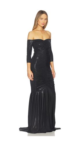 Off Shoulder Shirred Front Fishtail Gown in . Size M. Also in S - Norma Kamali - Modalova