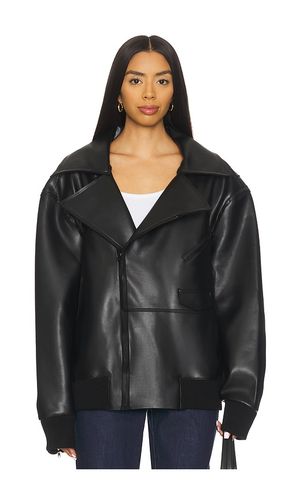 Oversized Moto Jacket in . Size L. Also in M, S, XS - Norma Kamali - Modalova