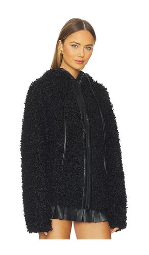 Oversized Raglan Sleeve Zip Front Hooded Jacket in . Size S. Also in M - Norma Kamali - Modalova