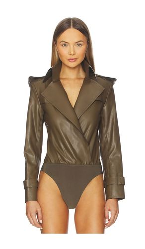 Double Breasted Trench Bodysuit in . Size XS. Also in S, M - Norma Kamali - Modalova