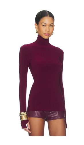 Slim Fit Long Sleeve Turtle Top in . Taglia S. Also in M - Norma Kamali - Modalova