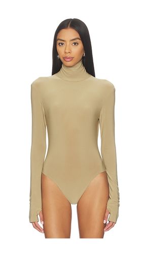 Long Sleeve Turtle Bodysuit in . Size L. Also in M, S, XL, XS - Norma Kamali - Modalova