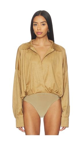 Super Oversized Boyfriend Shirt Bodysuit in . Size M. Also in S - Norma Kamali - Modalova