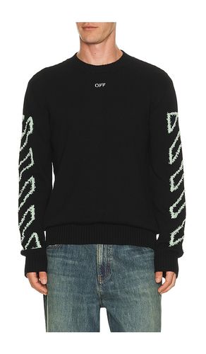 Fuzzy Knit Crew Neck Sweater in . Size S. Also in M - OFF-WHITE - Modalova