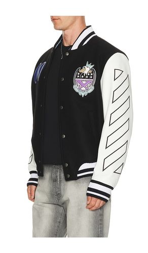 Royal Jewels Wool Varsity Jacket in . Size 46. Also in 48, 50, 52, 54 - OFF-WHITE - Modalova