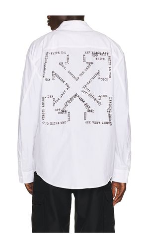 OFF- Type Arrow Overshirt in . Size 46. Also in 48, 50, 52, 54 - OFF-WHITE - Modalova