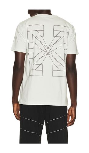 OFF- Double Arrow Slim Tee in . Size S. Also in M, L, XL/1X - OFF-WHITE - Modalova