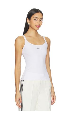 OFF- Off Stamp Rib Tank Top in . Size 36. Also in 38, 40 - OFF-WHITE - Modalova