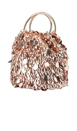 Vera sequin top handle bag in color size all - olga berg - Modalova