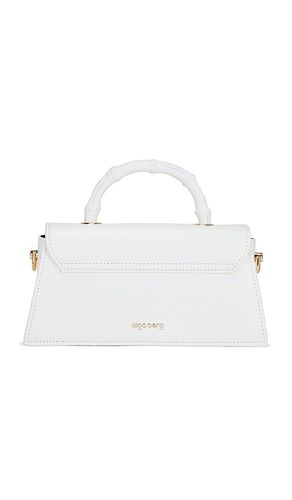 Phoebe bamboo handle bag in color size all - olga berg - Modalova
