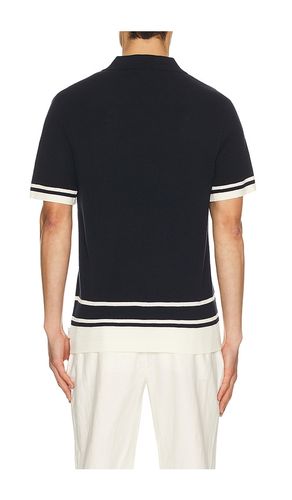 Cotton Textured Johnny Collar Polo in . Size S. Also in XL/1X - onia - Modalova